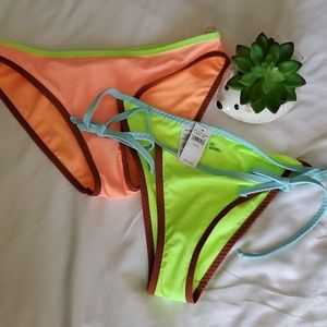2 NWT Aerie bikini bottoms